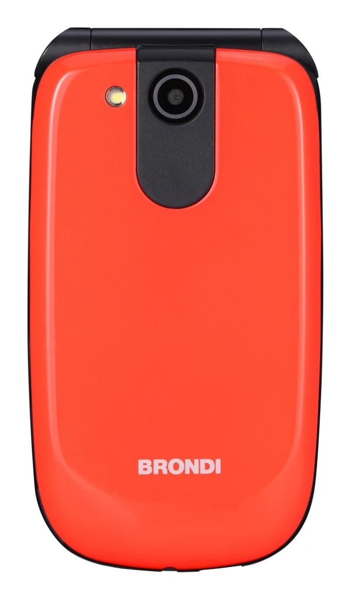 BRONDI RAPTOR ORANGE METAL 2.8" CLAMSHELL