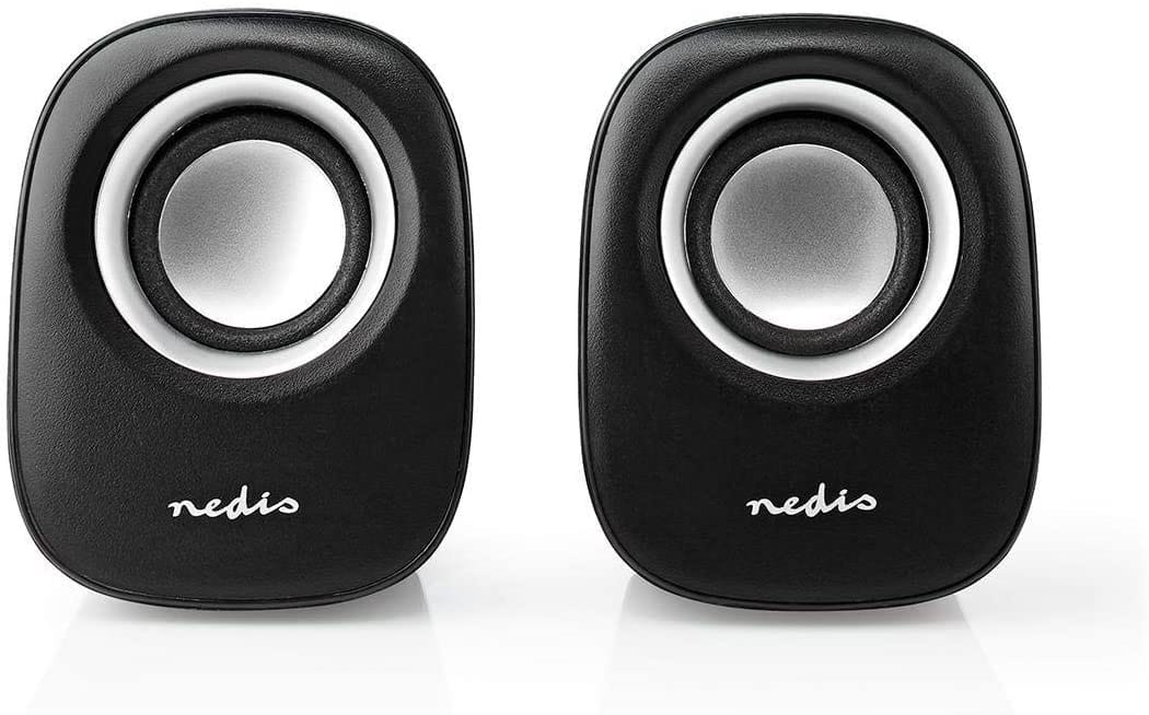NEDIS Altoparlante per PC 12 W | Alimentazione a USB | Nero - All-Store Computer