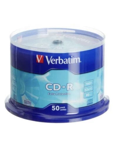 VERBATIM CD‑R Extra Protection 50PZ 700MB