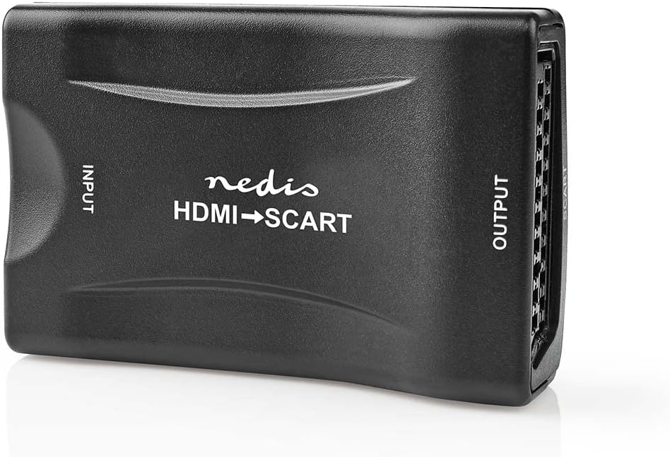 NEDIS Convertitore HDMI ™ | ingresso HDMI™ | presa SCART | 1 via | 1080p | 1.2 Gbps | ABS | Nero