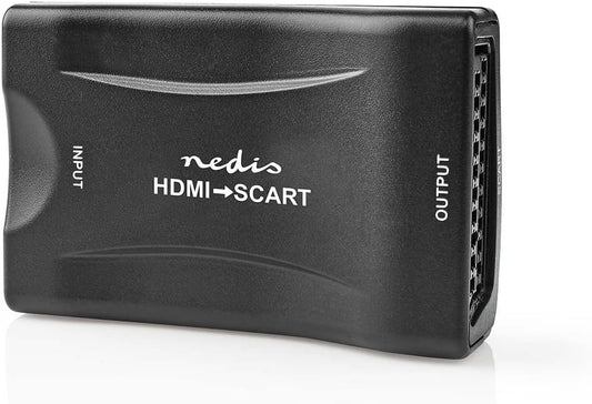 NEDIS Convertitore HDMI ™ | ingresso HDMI™ | presa SCART | 1 via | 1080p | 1.2 Gbps | ABS | Nero