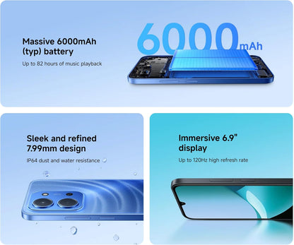 XIAOMI REDMI 15C MOONLIGHT BLUE 6.9" 4GB/128GB