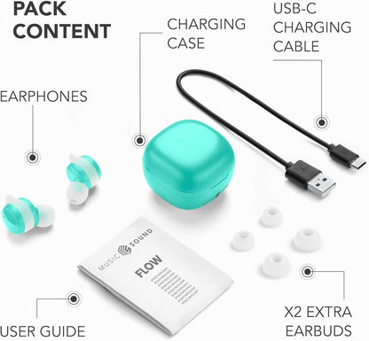 AURICOLARE BT TWS FLOW MS VERDE