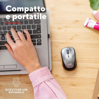 Trust Mouse Wireless Silenzioso