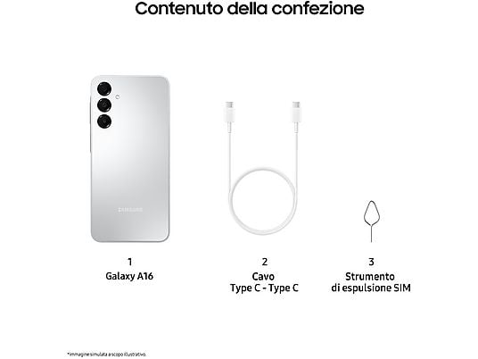 SAMSUNG A16 4+128 GB GRAY