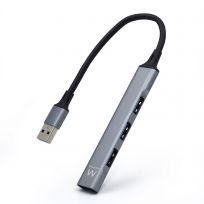 EWENT HUB TYPE A 4 PORTS 3.2 GEN1 WITH DC PORT