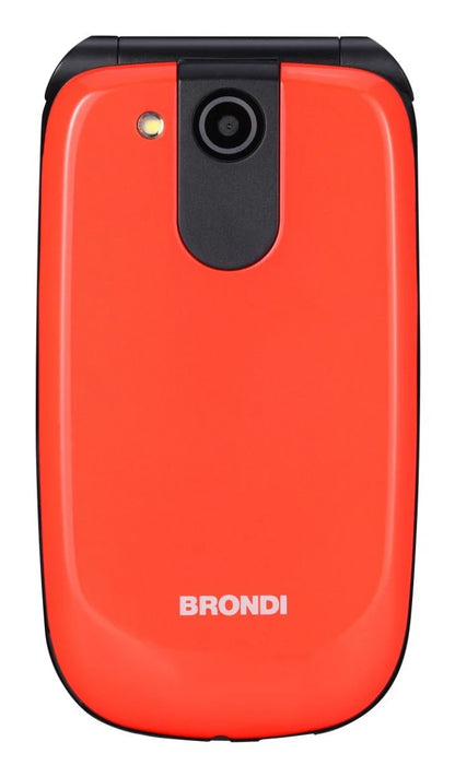 BRONDI RAPTOR ORANGE METAL 2.8" CLAMSHELL