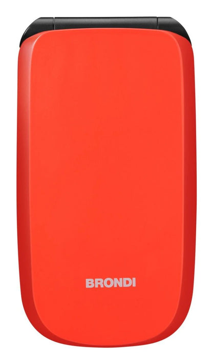 BRONDI RAPTOR ORANGE METAL 2.8" CLAMSHELL