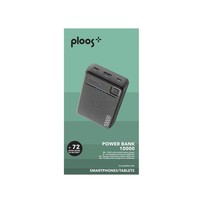 Power bank 10000 mAh PLOOS Black PLPB10000K