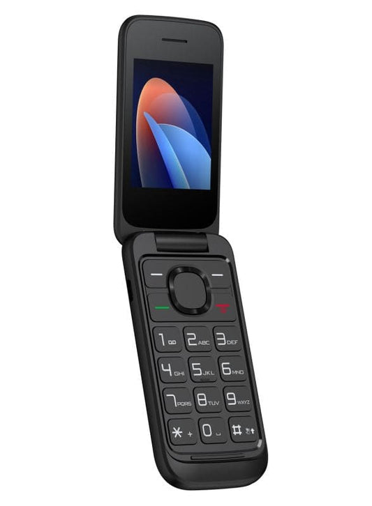TCL ONETOUCH 5023 VOLCANO BLACK 2.4" CLAMSHELL