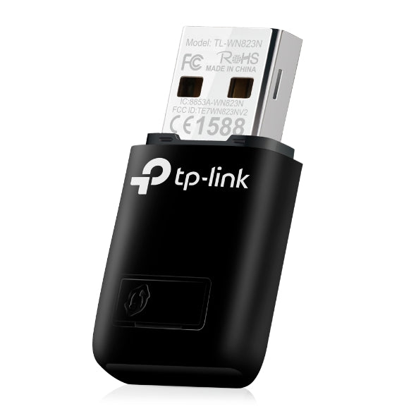 TP-LINK Mini Wireless N USB Adapter 300 Mbps TL-WN823N