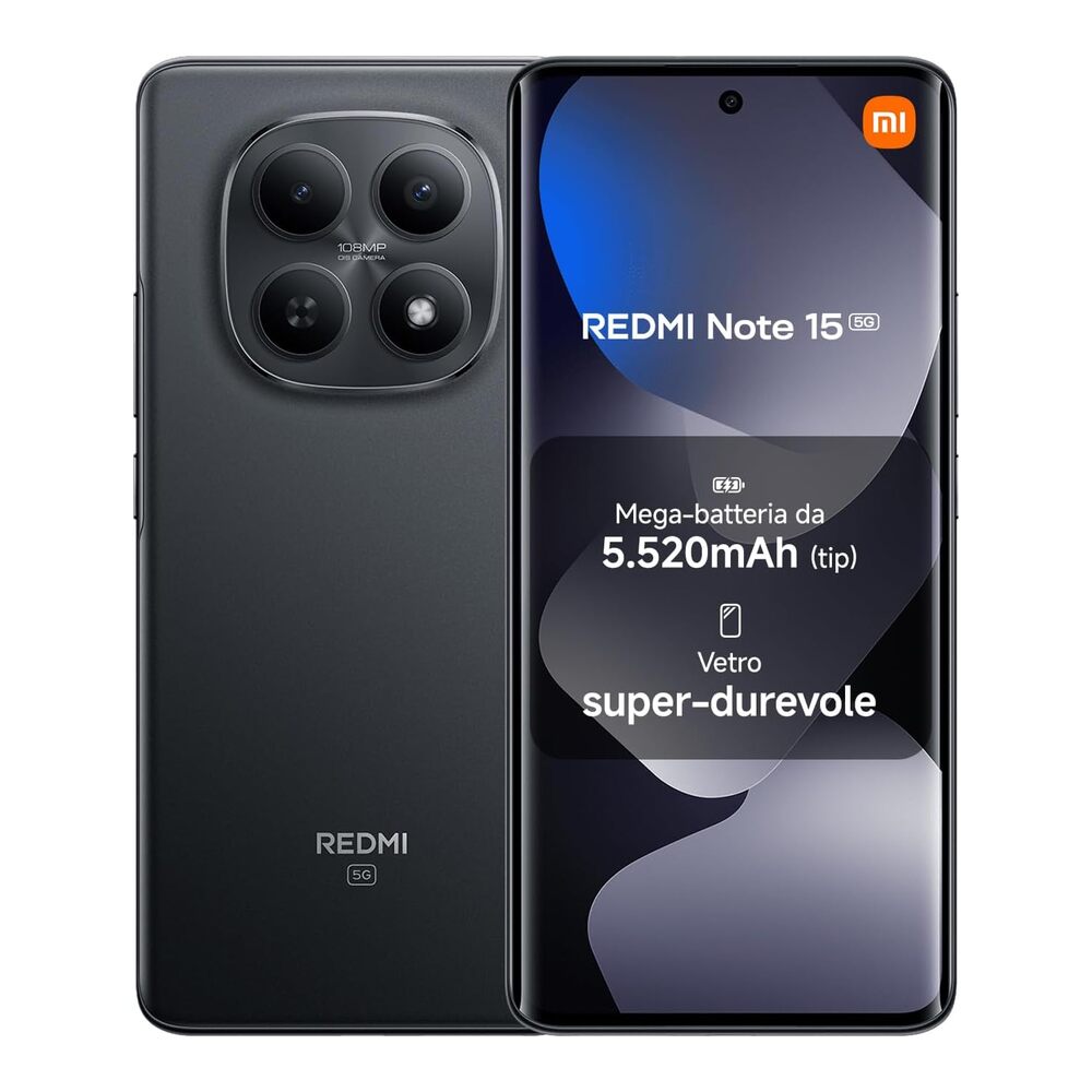 XIAOMI R. NOTE 15 5G 6+128 BLACK TIM