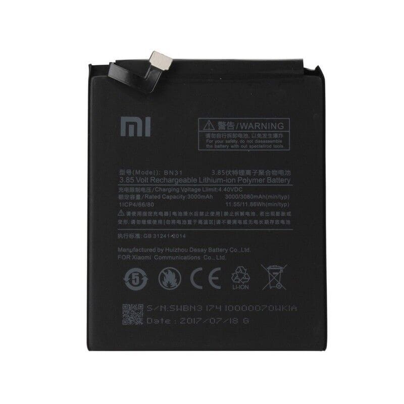 BATTERIE PER XIAOMI MI A1/MI 5X/REDMI NOTE 5A/5 PRO/S2