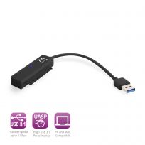EWENT CAVO ADATTATORE DA USB 3.0 A SATA PER HDD/SSD 2,5" EW7017