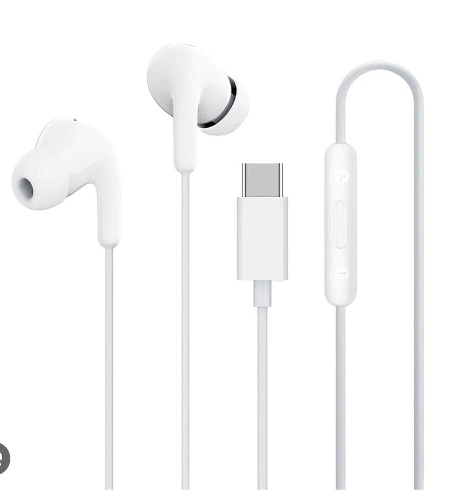XIAOMI AURICOLARE ORIGINALE IN-EAR CANCELLAZIONE RUMORE USB-C BIANCO