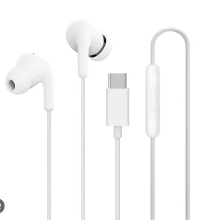 XIAOMI AURICOLARE ORIGINALE IN-EAR CANCELLAZIONE RUMORE USB-C BIANCO