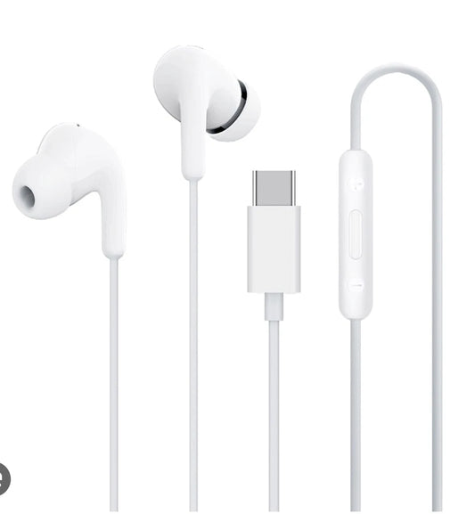 XIAOMI AURICOLARE ORIGINALE IN-EAR CANCELLAZIONE RUMORE USB-C BIANCO