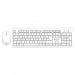 ATLANTIS KIT TASTIERA + MOUSE BASIC 300W BIANCA WIRELESS P013-AX280GW+M 103695
