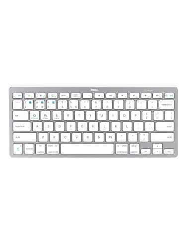 TRUST TASTIERA WIRELESS/BLUETOOTH BASICS WHITE 24652 103693