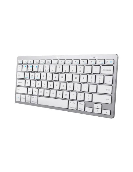 TRUST TASTIERA WIRELESS/BLUETOOTH BASICS WHITE 24652 103693