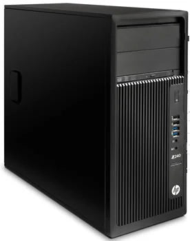 HP workstation  z240 tw RICONDIZIONATO XEON-1° GENERAZIONE 3,2 GHz, 16GB RAM, 256GB SSD