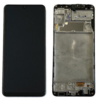 Display per SAMSUNG A22 4G SERVICE PACK A225 Originale Nero