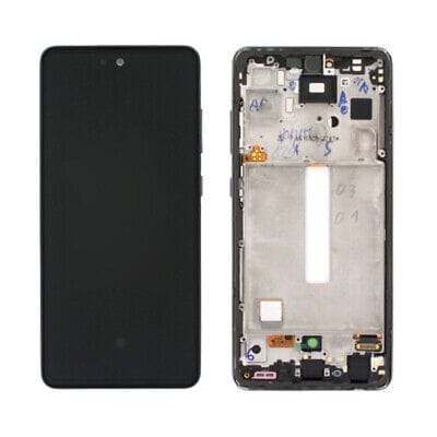 Display per SAMSUNG A52s SERVICE PACK A528 Originale Nero