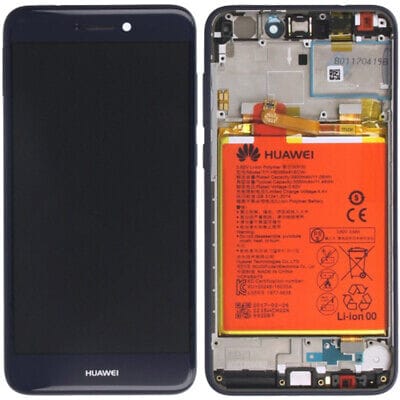 Display per HUAWEI PER P8 LITE (2017) SERVICE PACK Originale Nero