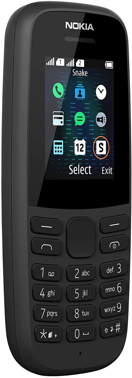 NOKIA 105 2019 1.8" CELLULARE NERO/BLU - DUAL SIM